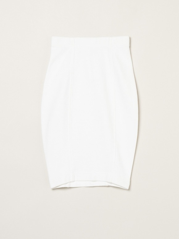Ottoman ponte pencil skirt