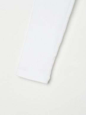 cotton knit l/s crew neck tee 詳細画像