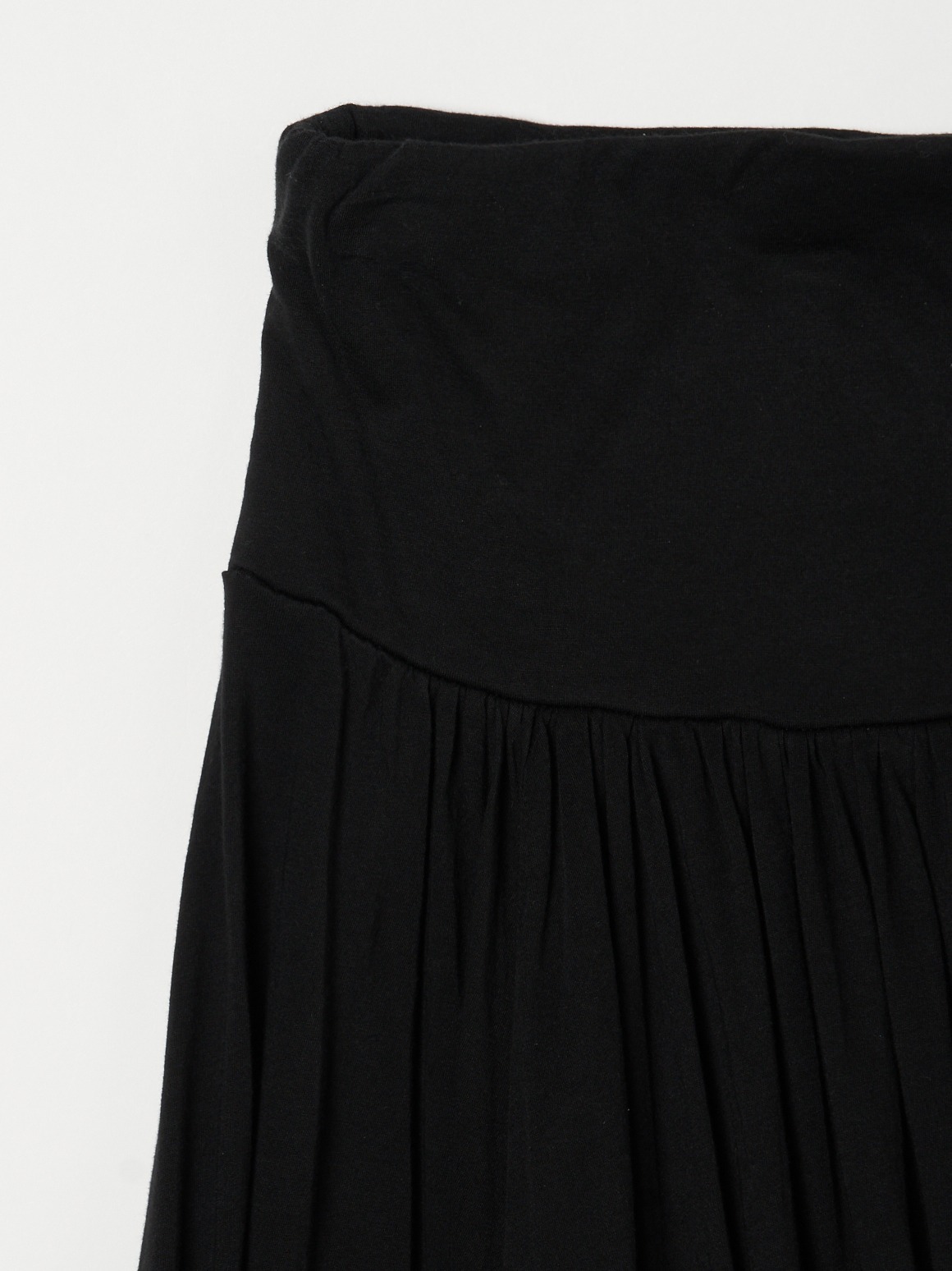 jersey colette long skirt 詳細画像 black 3