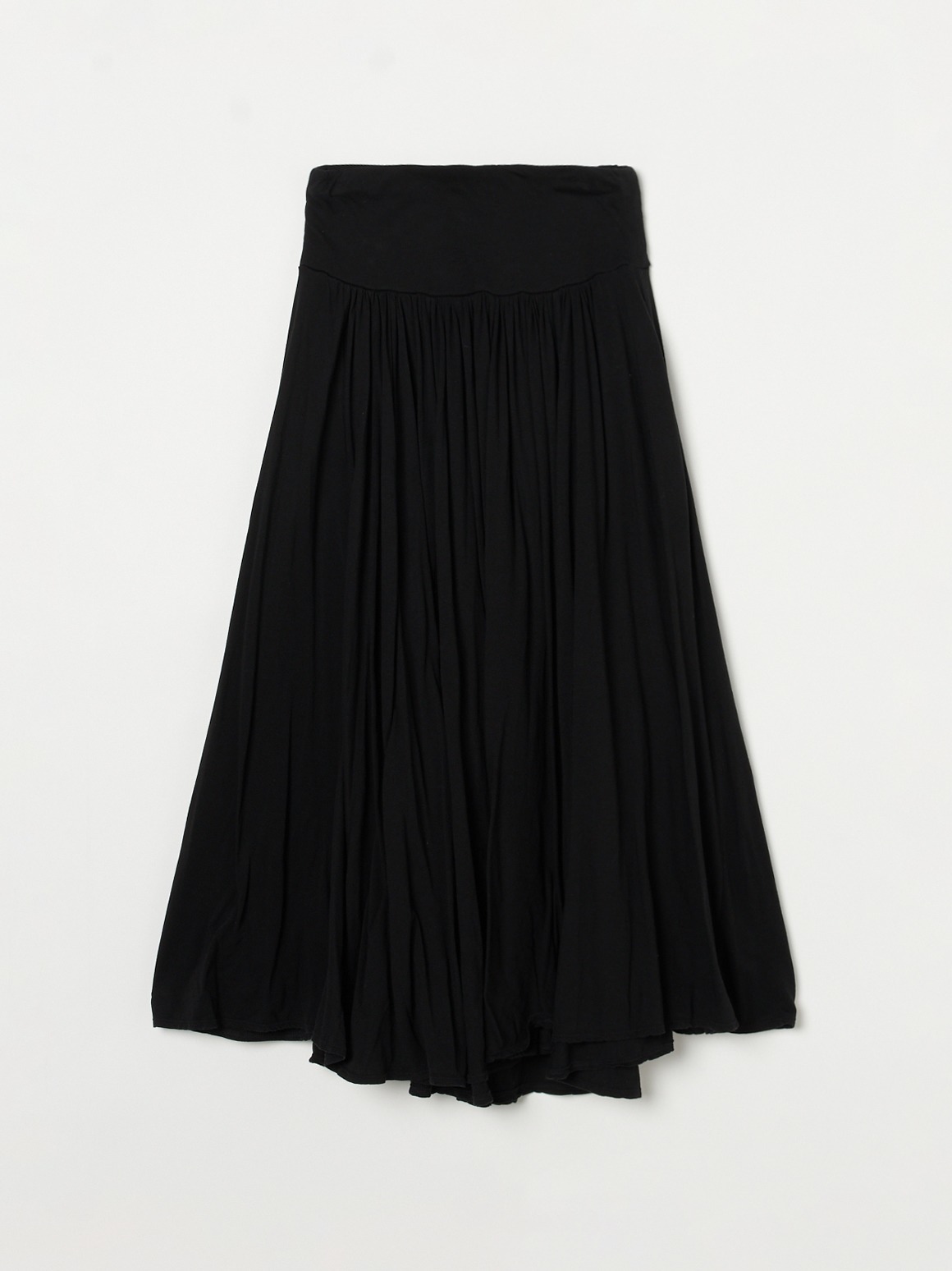 jersey colette long skirt 詳細画像 black 2