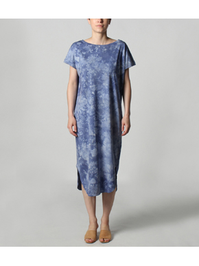 Water color long tee dress 詳細画像