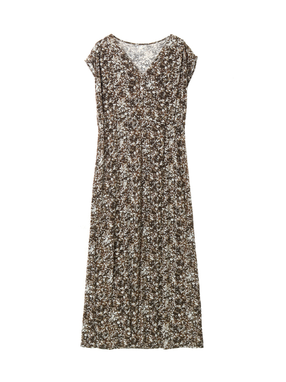 Travel line long dress
