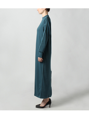 Sulfide dye mock neck dress 詳細画像