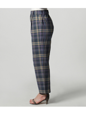 Cotton plaid pant 詳細画像