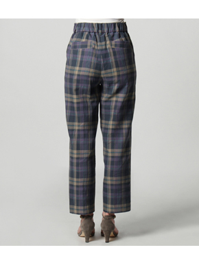 Cotton plaid pant 詳細画像