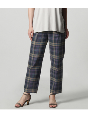 Cotton plaid pant 詳細画像