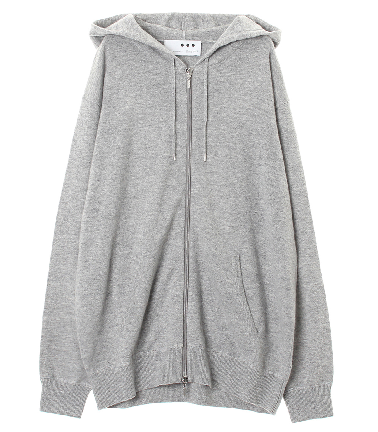 Men 039 S Pure Cashmere Zip Parka スリードッツ オフィシャルオンラインショップ
