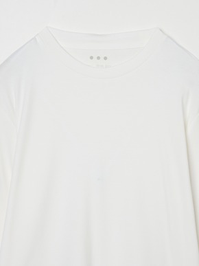 Men's brushed rib l/s crew neck 詳細画像