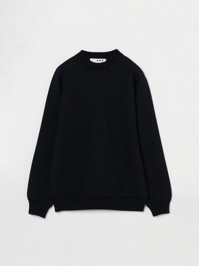 Men's dual layerd l/s crew neck 詳細画像