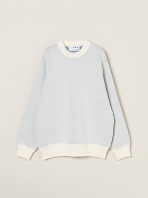 Men's dual layerd l/s crew neck 詳細画像
