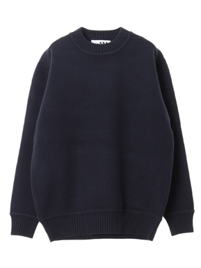 Men's dual layerd l/s crew neck 詳細画像