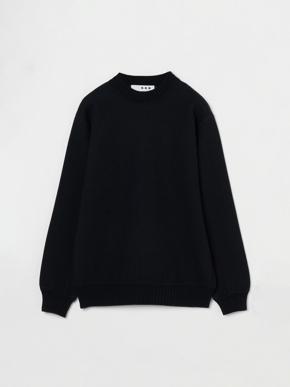 Men's dual layerd l/s crew neck