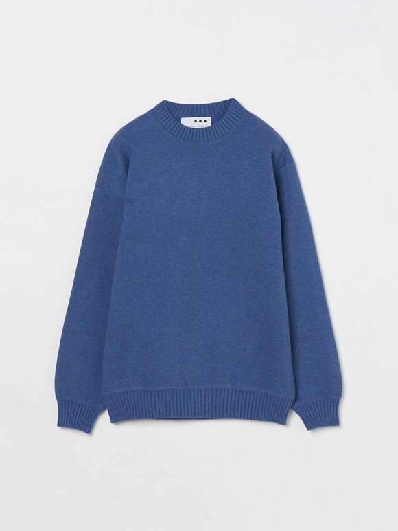 Men's dual layerd l/s crew neck