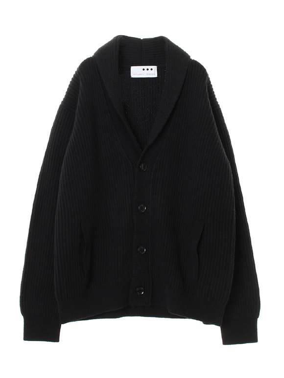 Men#039;s tasmania wool shawl cardigan｜スリードッツ オフィシャルオンラインショップ