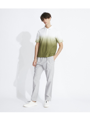 Men's dip dye s/s polo 詳細画像