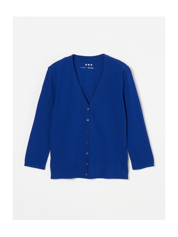 Jersey colette cropped cardigan