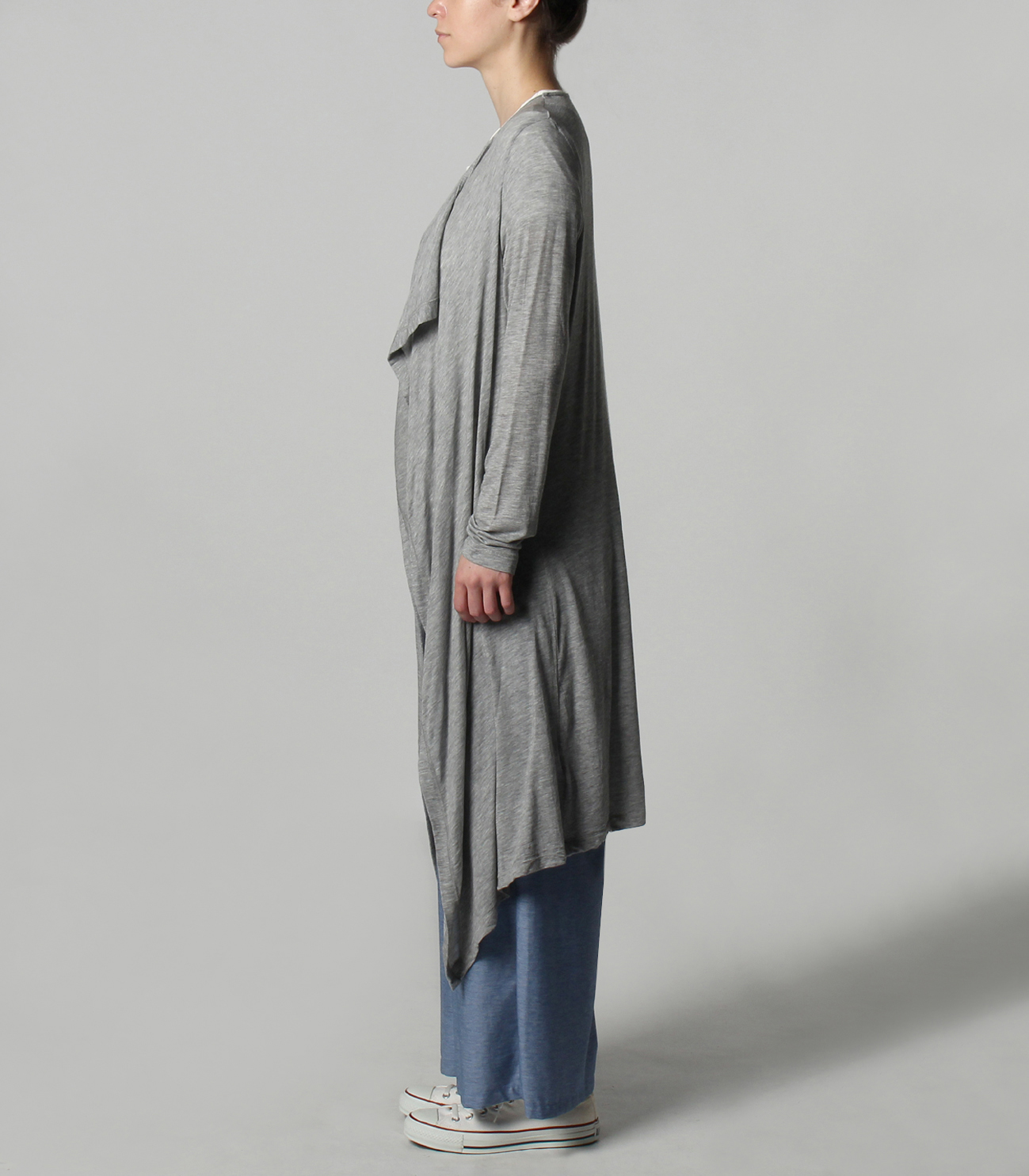 Sustinable gauze l/s open cardy|スリードッツ オフィシャル Sustinable gauze l/s open cardy|スリードッツ オフィシャル