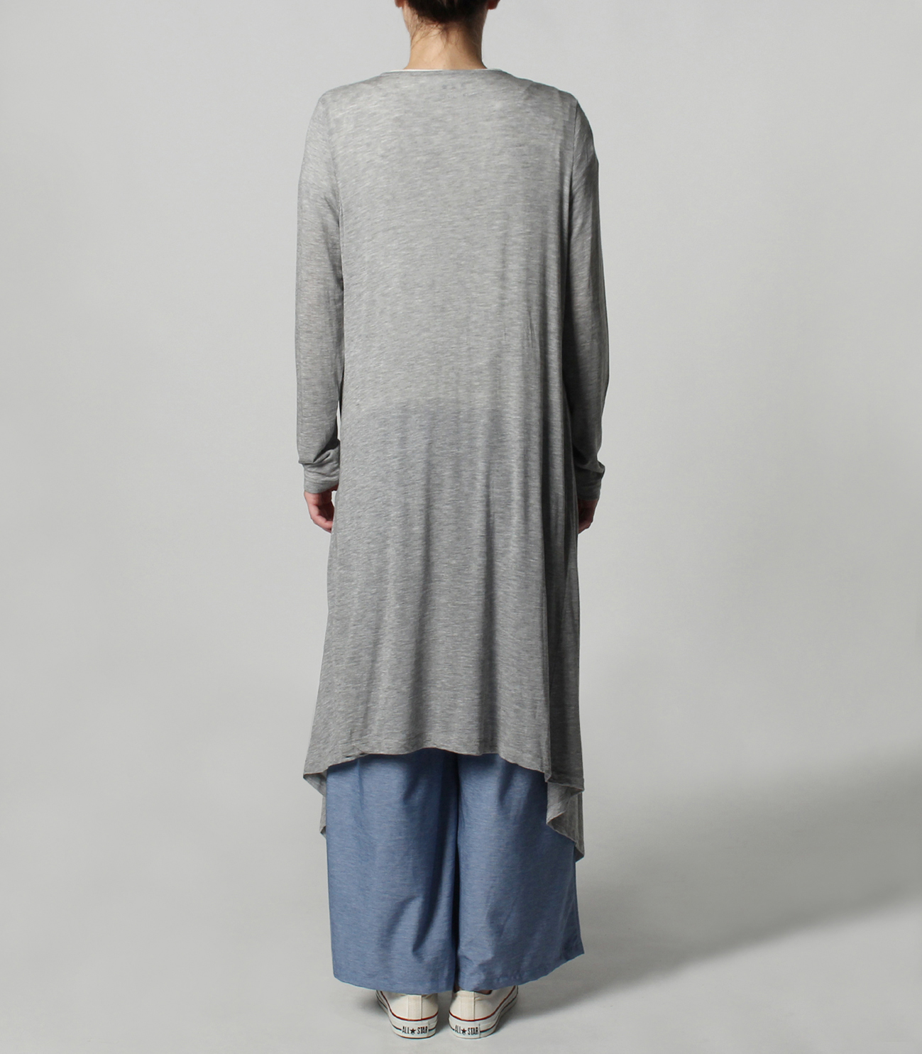 Sustinable gauze l/s open cardy|スリードッツ オフィシャル Sustinable gauze l/s open cardy|スリードッツ オフィシャル