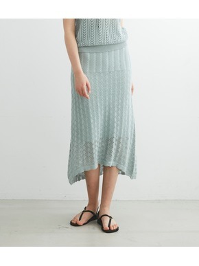 Cotton linen lace skirt 詳細画像