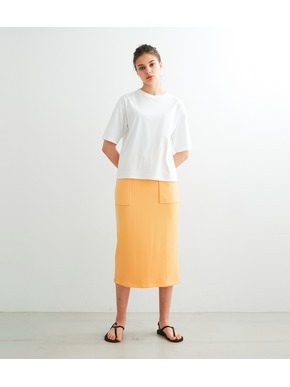 Suvin loopwheel baker skirt 詳細画像