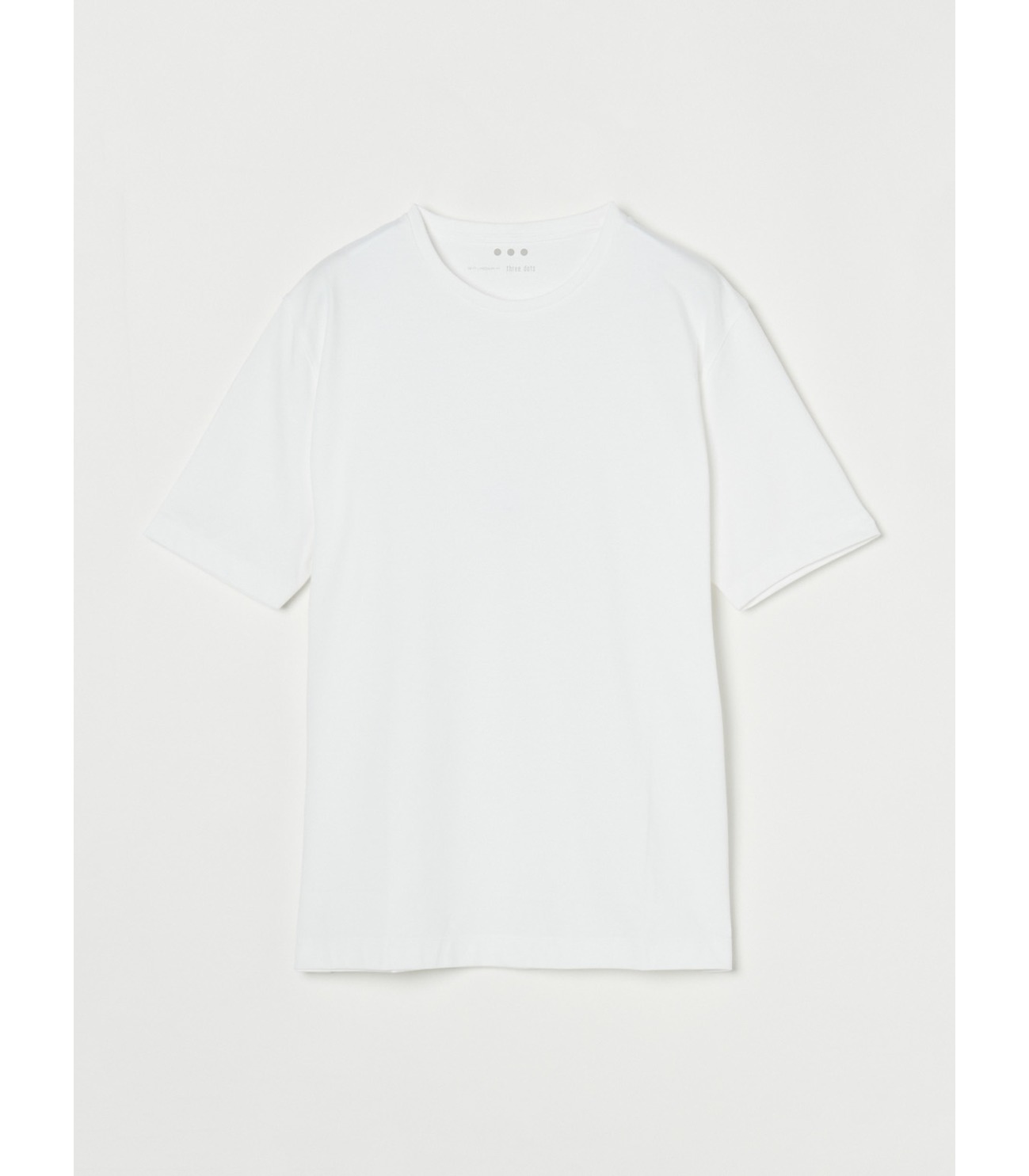 Men's powdery cotton s/s crew T