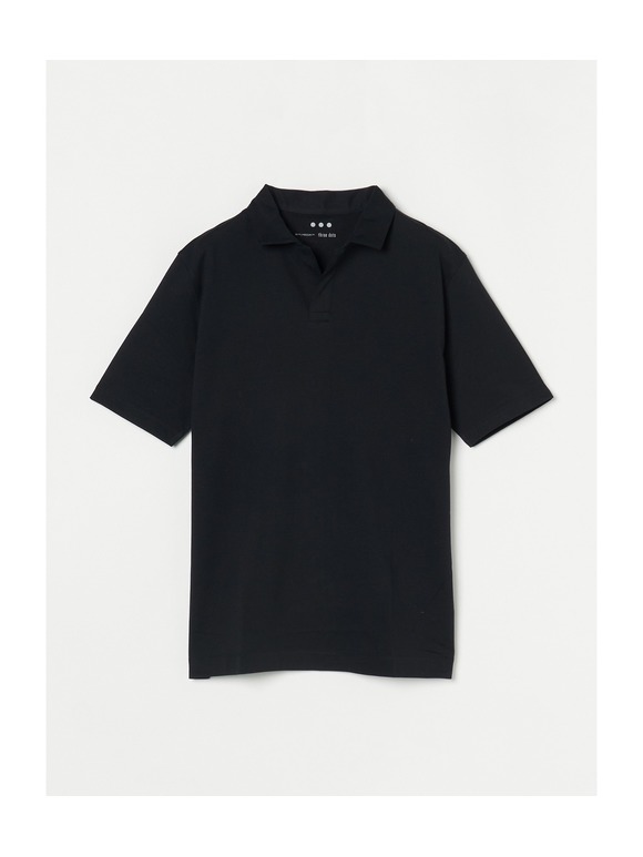 Men's powdery cotton skipper polo