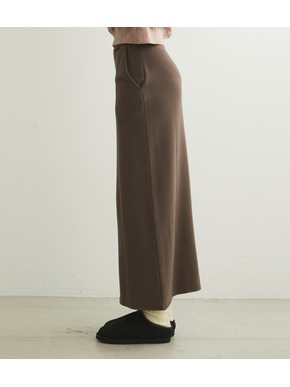 Smile cotton french terry skirt 詳細画像