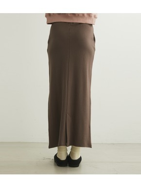 Smile cotton french terry skirt 詳細画像