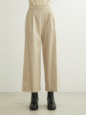 Fake suede wide pant 詳細画像