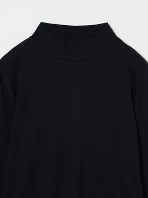 Men's brushed rib l/s mock neck 詳細画像