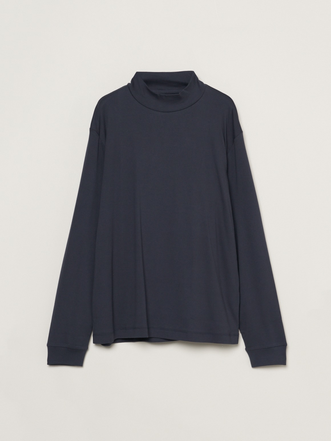 Men's brushed rib l/s mock neck｜スリードッツ オフィシャル ...