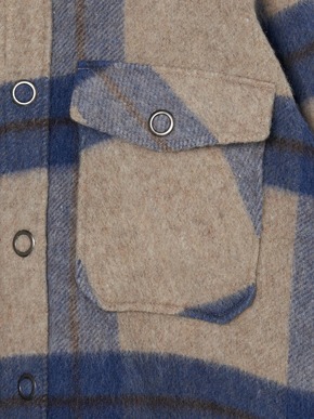 Men's wool shaggy cpo shirts 詳細画像