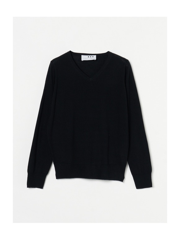 Super fine merino l/s v neck