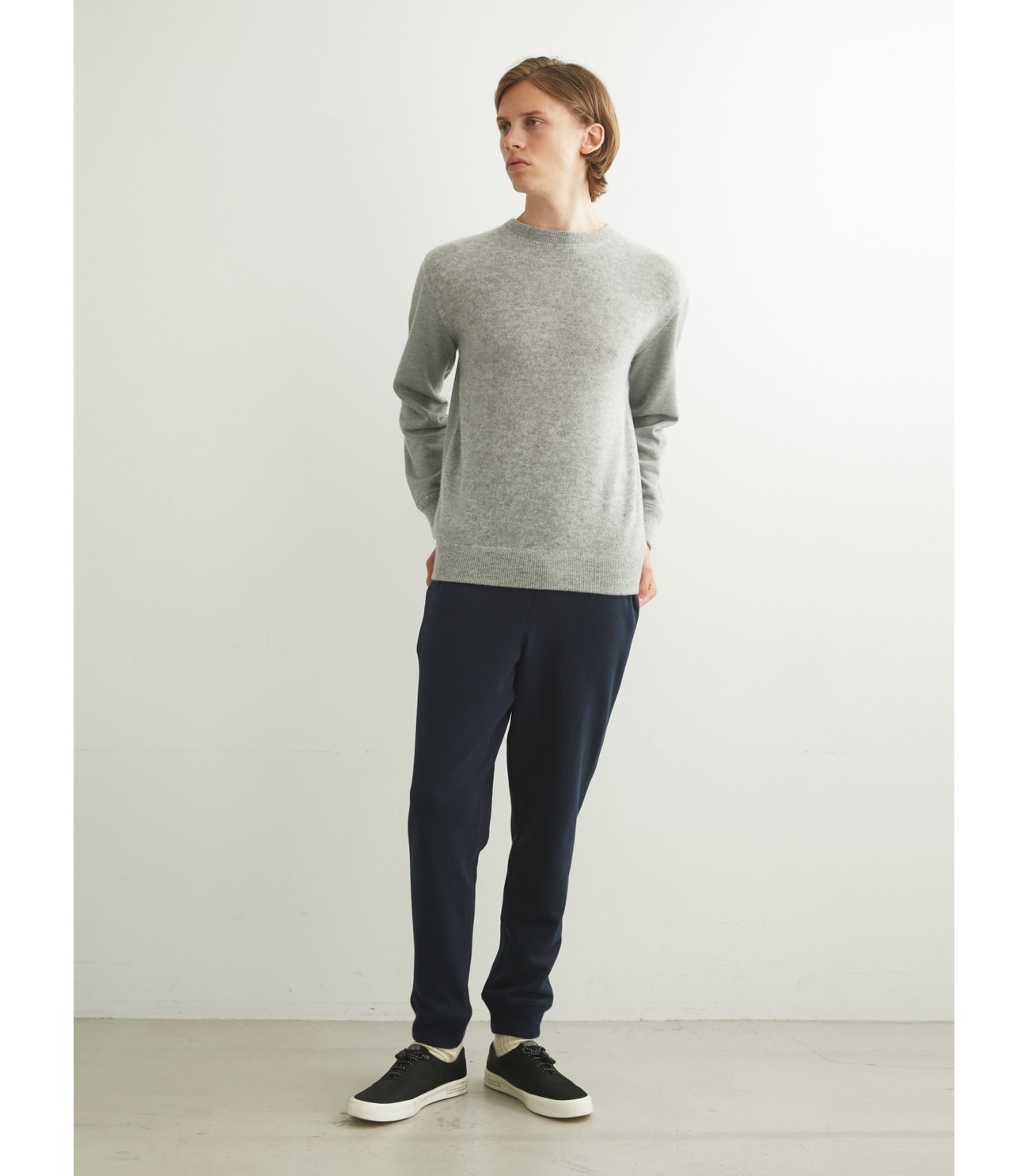 Cashmere×new soft terry pants 詳細画像 grey 5