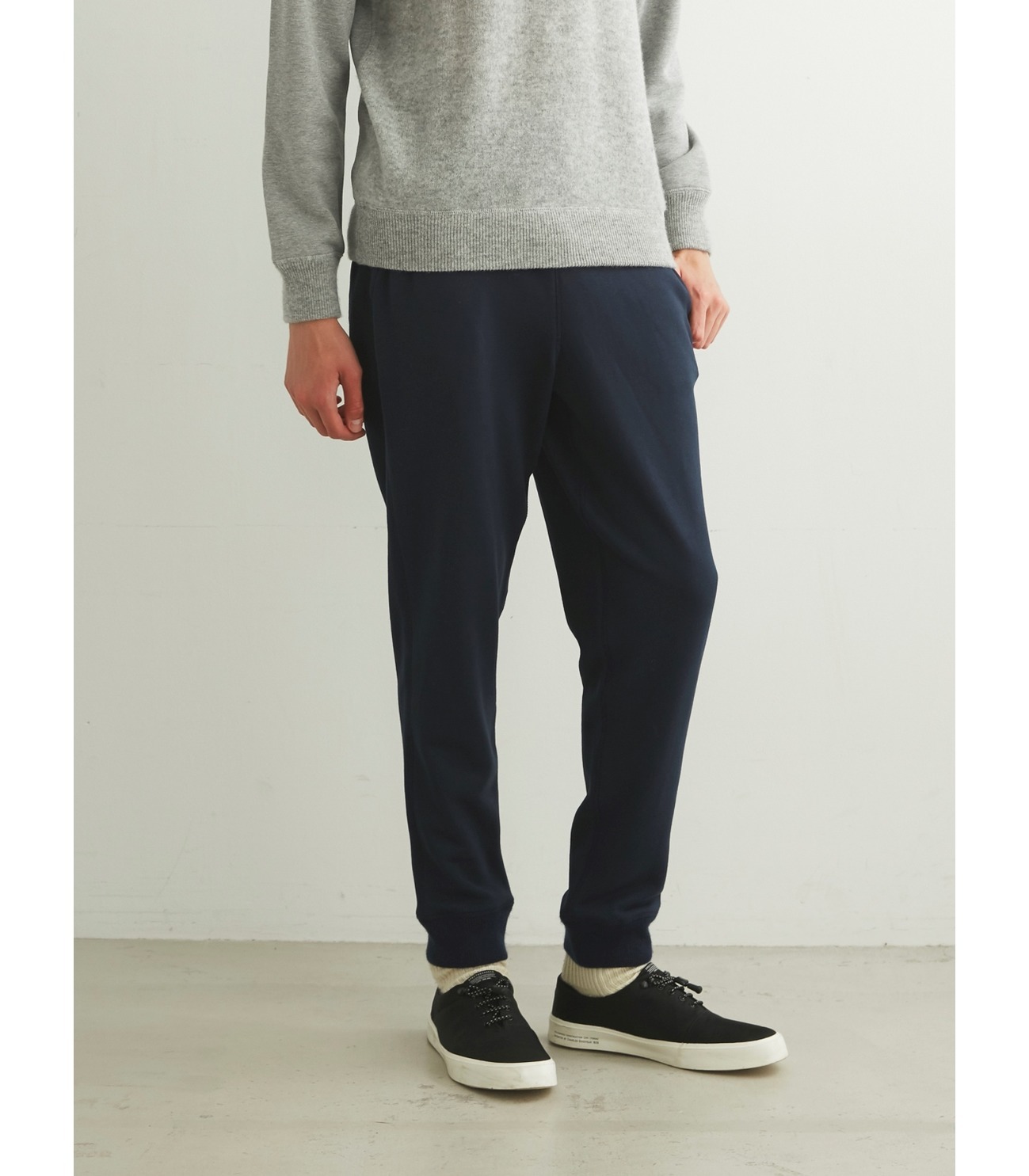 Cashmere×new soft terry pants 詳細画像 navy 6