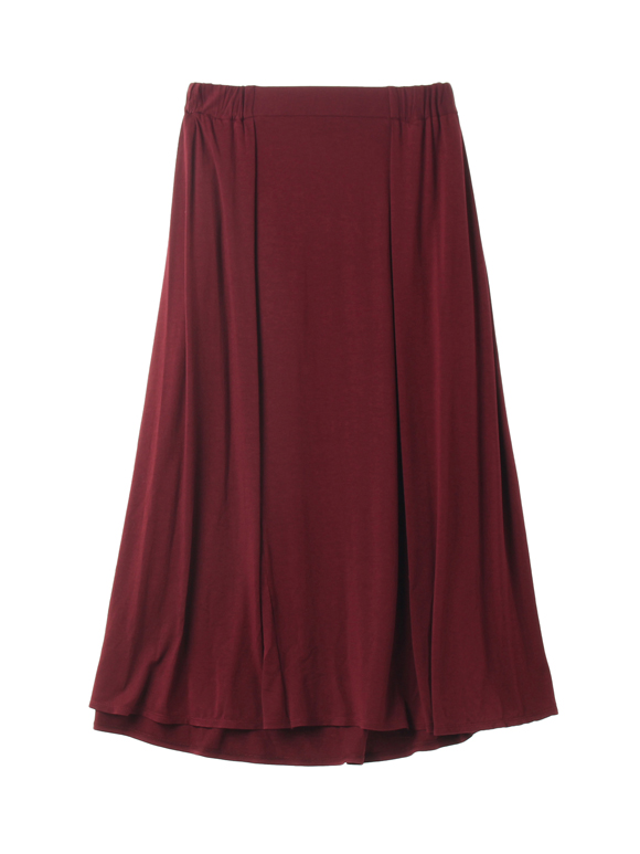 Travel line tuck skirt