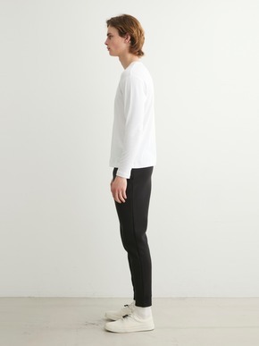 Men's organic cotton knit crew 詳細画像