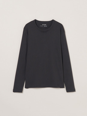 Men's organic cotton knit crew 詳細画像