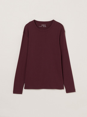 Men's organic cotton knit crew 詳細画像