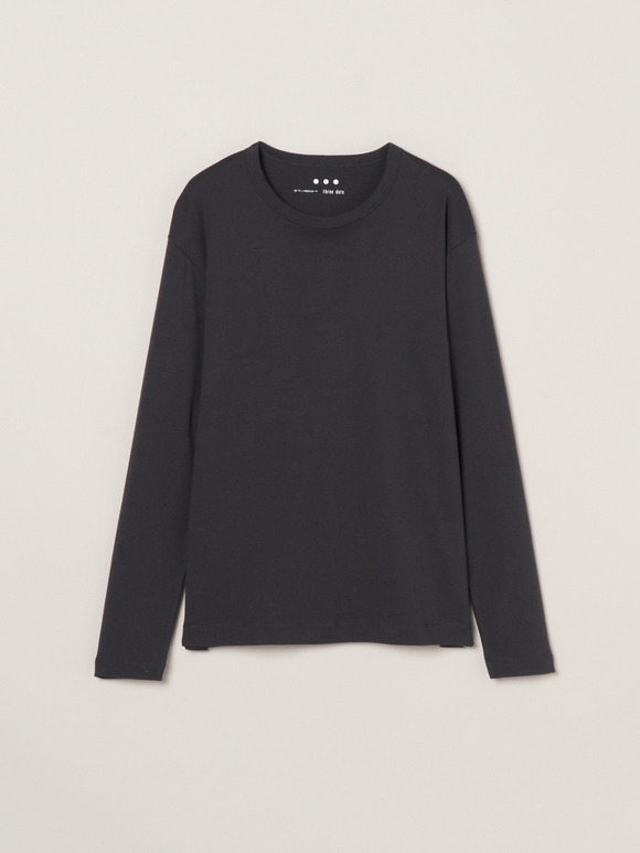 Men's organic cotton knit crew