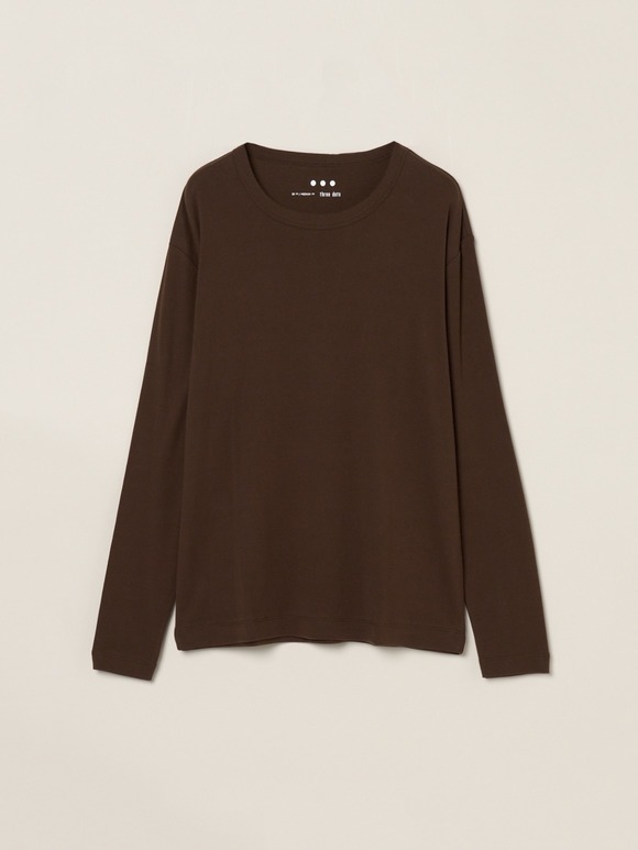 Men's organic cotton knit crew