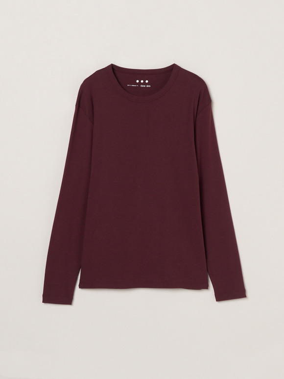 Men's organic cotton knit crew
