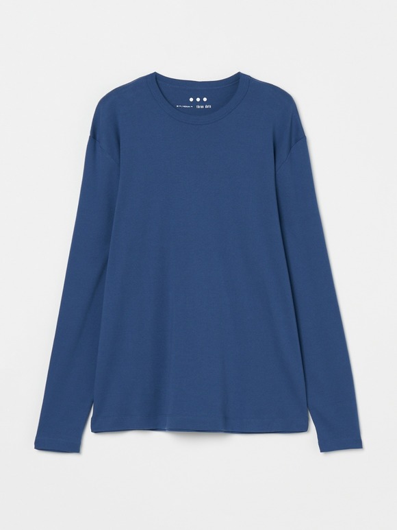 Men's organic cotton knit crew