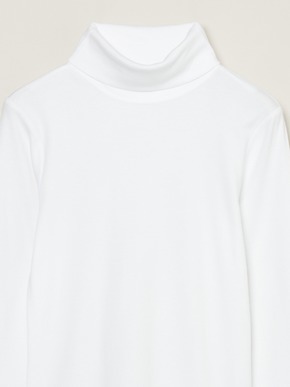 Organic cotton knit turtle neck 詳細画像