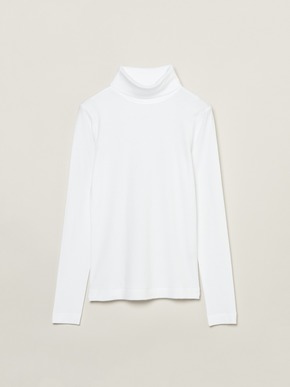 Organic cotton knit turtle neck 詳細画像