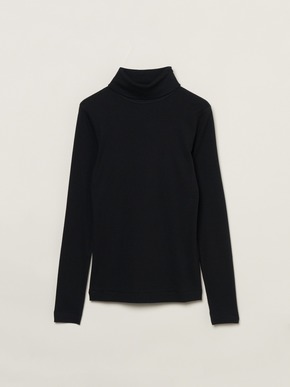 Organic cotton knit turtle neck 詳細画像