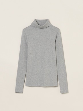 Organic cotton knit turtle neck 詳細画像
