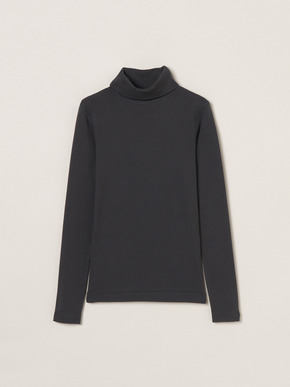 Organic cotton knit turtle neck 詳細画像