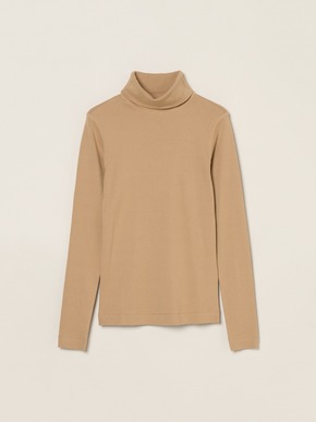 Organic cotton knit turtle neck 詳細画像