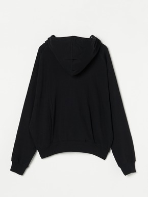 Organic cotton knit zip hoody 詳細画像